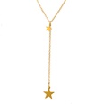 retro tassel star necklace fashion alloy necklacepicture10
